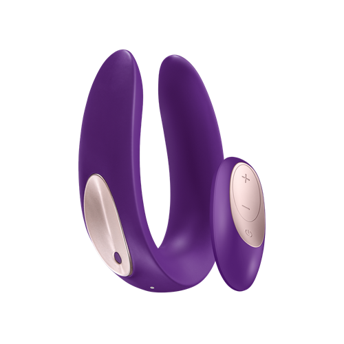 Satisfyer - Double Plus remote - Koppelvibrator