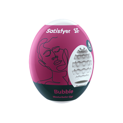 Satisfyer - Masturbator Egg Bubble - Sleeve masturbators