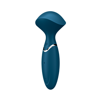 Satisfyer - Mini Wand-er - Mini wandvibrator (Blauw)