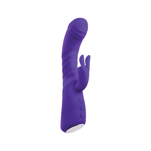 Adam & Eve - Posh - Stotende rabbit vibrator met warmtefunctie