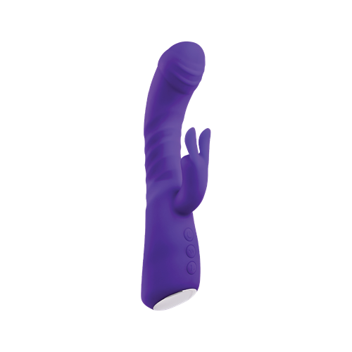 Adam & Eve - Posh - Stotende rabbit vibrator met warmtefunctie