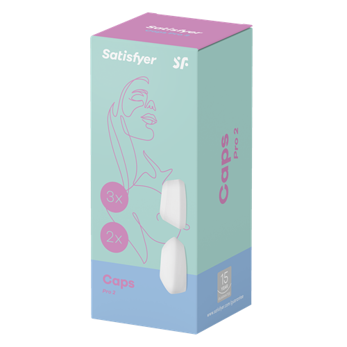 Satisfyer - Pro 2 Next Generation - Opzetstukken - 5 stuks