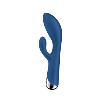 Satisfyer - Spinning Rabbit 1 - Roterende duovibrator (Blauw)