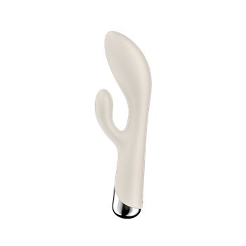 Satisfyer - Spinning Rabbit 1 - Roterende duovibrator (Wit)