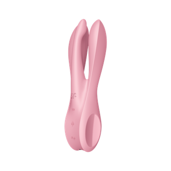 Satisfyer - Threesome 1  - Labia- en clitorisvibrator (Lichtroze)