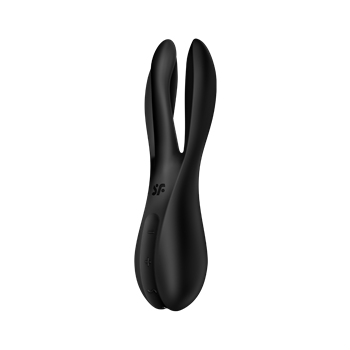 Satisfyer - Threesome 2 - Labia- en clitorisvibrator (Zwart)