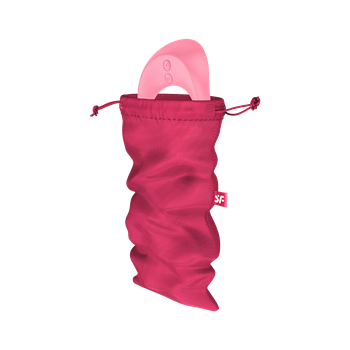 Satisfyer - Treasure Bag M - Opbergzakje (Roze)