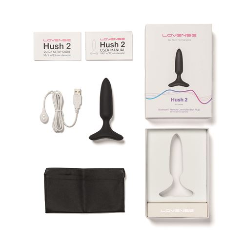 Lovense - Hush 2 - Vibrerende buttplug