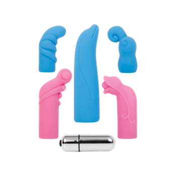 Love Bud Play Set - Bullet vibrator met 5 sleeves