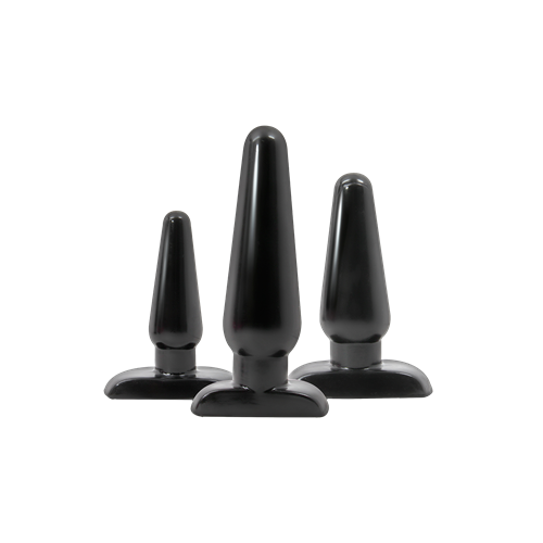 Anal Adventures - Basic plug kit - Buttplug set - 3 stuks