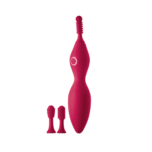 Sparkling - Verona - Pinpoint vibrator met 3 opzetstukken