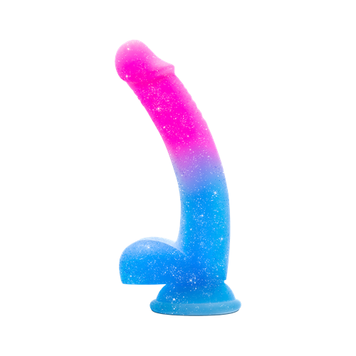 Avant - Chasing sunsets - Glitter dildo met balzak - 19,6 cm