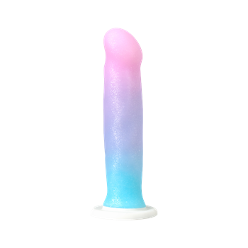 D17 Lucky - Dildo met zuignap - 20,3 cm (Multi color)