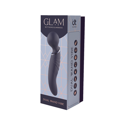 Glam - Dubbelzijdige wand- en G-spot vibrator