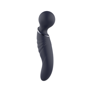 Dubbelzijdige wand- en G-spot vibrator (Blauw)