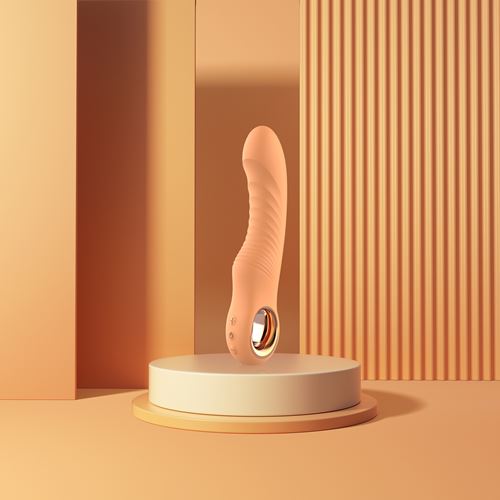 Glam - Flexibele geribbelde vibrator