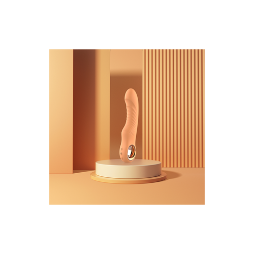 Glam - Flexibele geribbelde vibrator