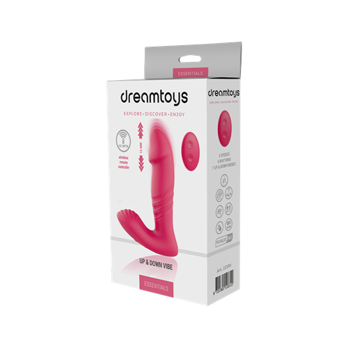 Dream Toys - Essentials - Up & Down Vibe - Stotende prostaatvibrator