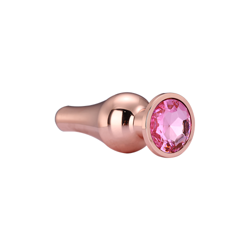 Dream Toys - Gleaming Love - Pleasure plug - Goud kleurige buttplug met siersteen