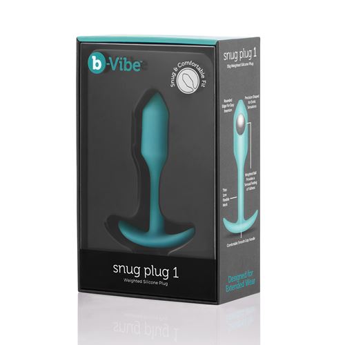 b-vibe---snug-plug-1---verzwaarde-anaalplug