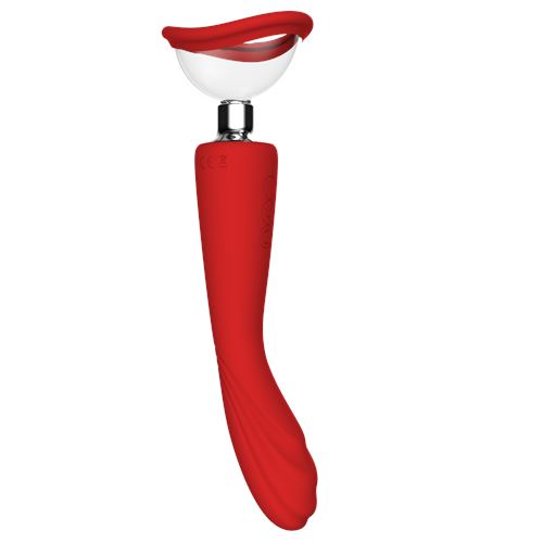 dream-toys---red-revolution---georgia---g-spot-vibrator-met-vacuumpomp