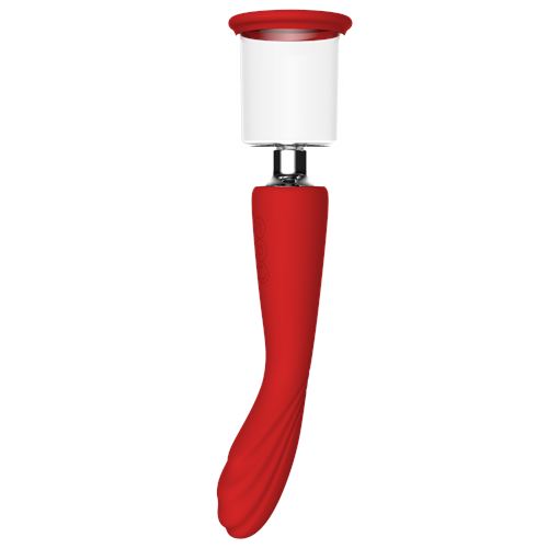 dream-toys---red-revolution---georgia---g-spot-vibrator-met-vacuumpomp