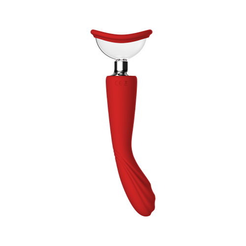 Dream Toys - Red Revolution - Georgia - G-spot vibrator met vacuümpomp