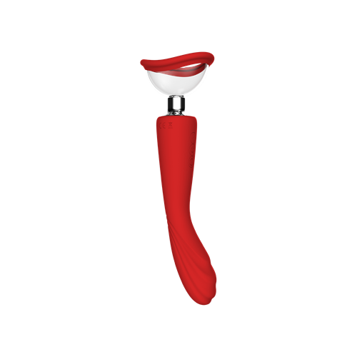 Dream Toys - Red Revolution - Georgia - G-spot vibrator met vacuümpomp