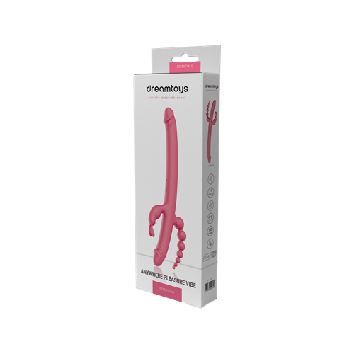 Dreamtoys - Essentials - Anywhere Pleasure Vibe - 4-voudige vibrator