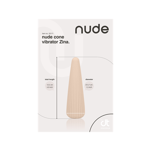 Nude - Zina - Reisformaat kegelvormige vibrator