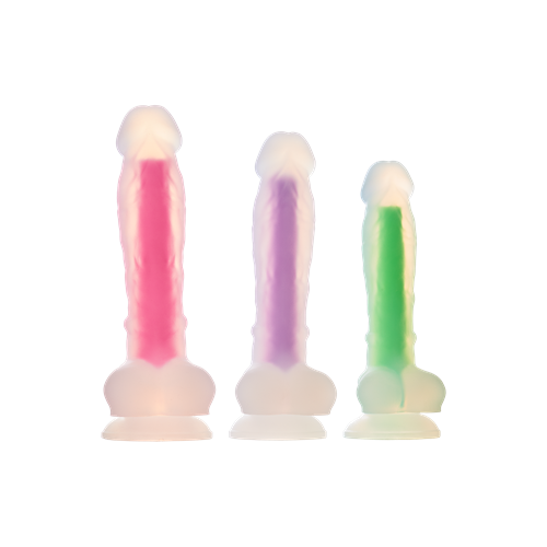 Radiant - Glow in the dark buttplug - Medium