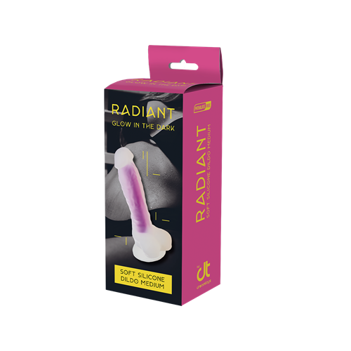 Radiant - Glow in the dark buttplug - Medium