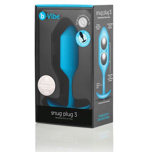 b-vibe---snug-plug-3---verzwaarde-anaalplug