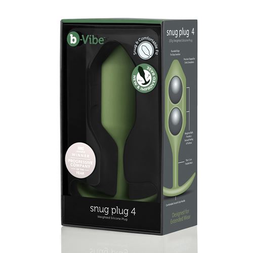 b-vibe---snug-plug-4---verzwaarde-anaalplug