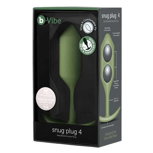 b-vibe---snug-plug-4---verzwaarde-anaalplug