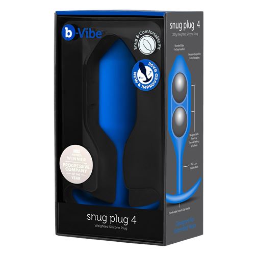 b-vibe---snug-plug-4---verzwaarde-anaalplug