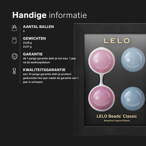 Lelo - Luna Beads - Geishaballen