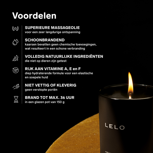 LELO - Flickering Touch Massage Candle - Massage kaars