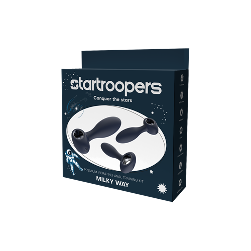 Startroopers - Milky Way - 3-delige vibrerende anaalplug set