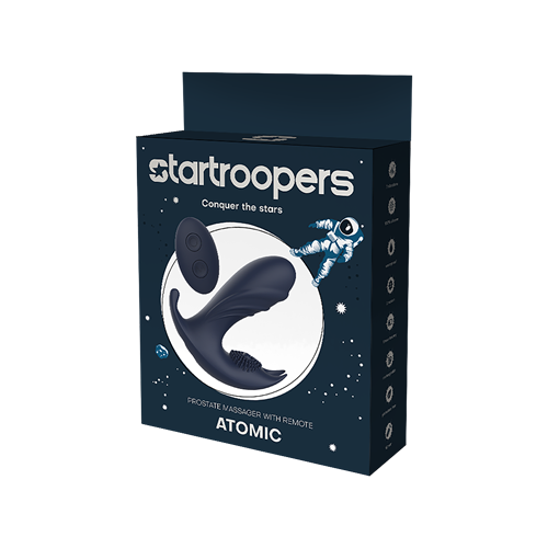 Startroopers - Atomic - Prostaatvibrator met afstandsbediening