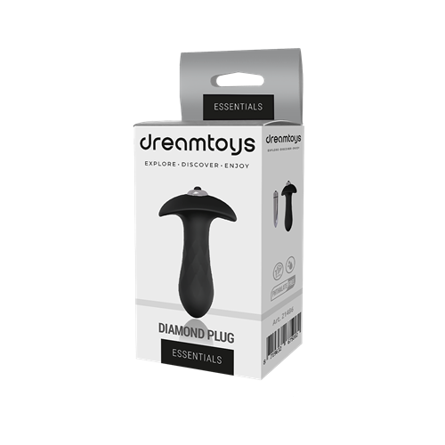 Dream Toys - Cheeky Love - Diamond plug - Vibrerende buttplug