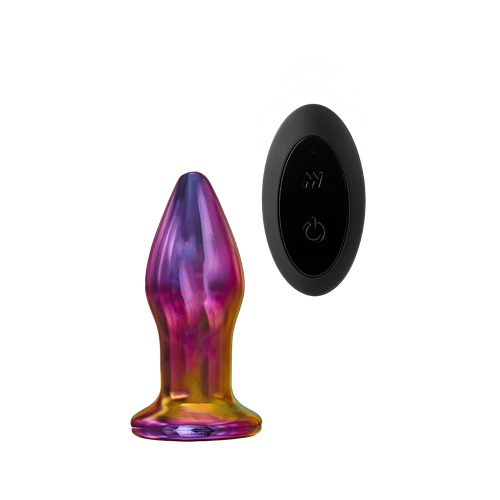 Dream Toys - Glamour Glass - Remote vibe plug - Glazen vibrerende buttplug