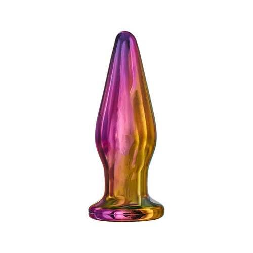 Dream Toys - Glamour Glass - Remote vibe tapered plug - Glazen vibrerende buttplug