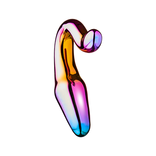 Dream Toys - Glamour Glass - Sleek anal tail plug - Glazen buttplug