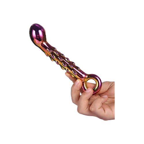 Dream Toys - Glamour Glass - Glazen g-spot dildo met ribbels