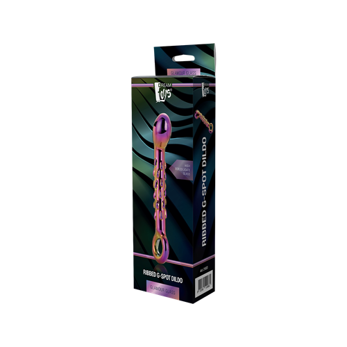 Dream Toys - Glamour Glass - Glazen g-spot dildo met ribbels