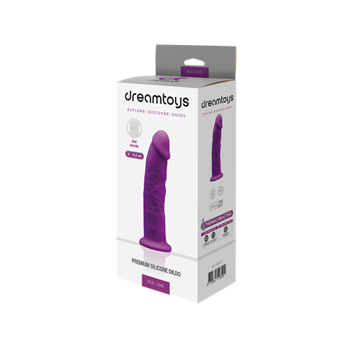 Dream Toys - Real Love - Temperatuurgevoelige dildo - 15 cm