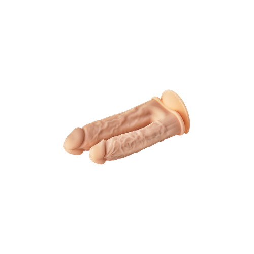 Dream Toys - Real Love - Dubbelgelaagde dubbele dildo