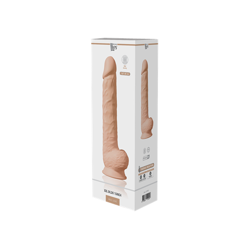 Dream Toys - Real Love - Realistische dildo met balzak - 38 cm