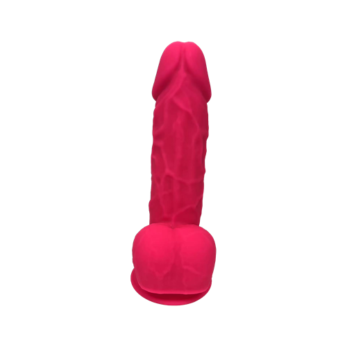 Dreamtoys - Real Love - Temperatuurgevoelige dildo met balzak - 21,6 cm